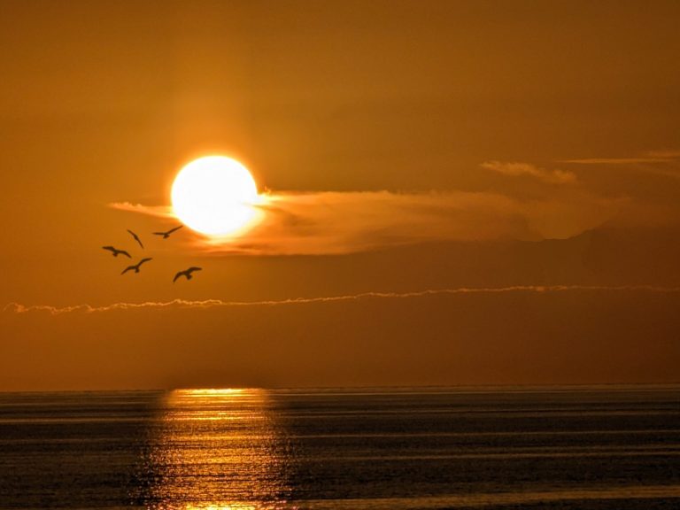 Sonnenuntergang Nordsee